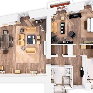 Suite mit 1 Schlafzimmer und mit Kingsize-Bett